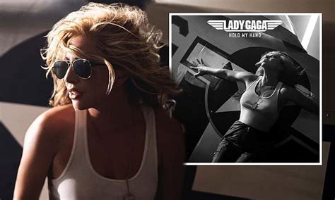 Lady Gaga releases Top Gun: Maverick song Hold My Hand as she poses by ...