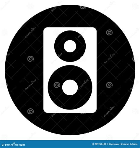 Stereo icon vector stock vector. Illustration of abstract - 281268488