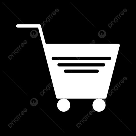 Shopping Cart Silhouette PNG Free, Vector Shopping Cart Icon, Cart ...