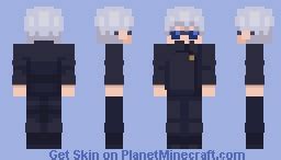 Gojo Satoru Minecraft Skin