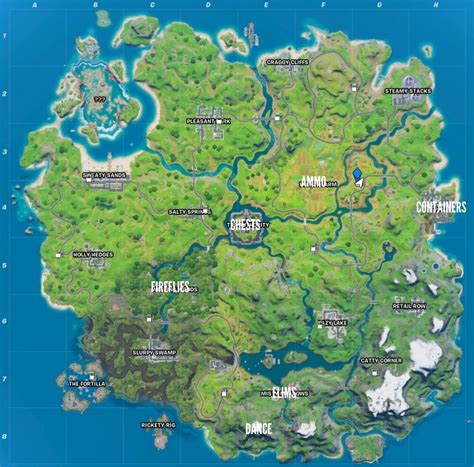 Fortnite: Season 3 - Week 10 Challenges Cheat Sheet