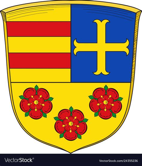 Coat of arms of Oldenburg in Lower Saxony, Germany, vector image ...