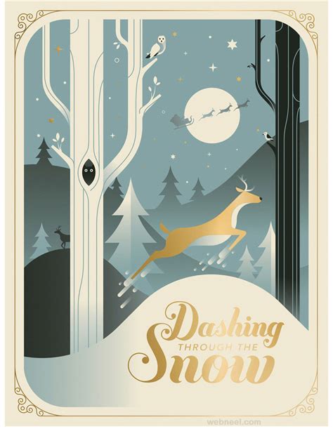 25 Beautiful Business Christmas Cards Designs