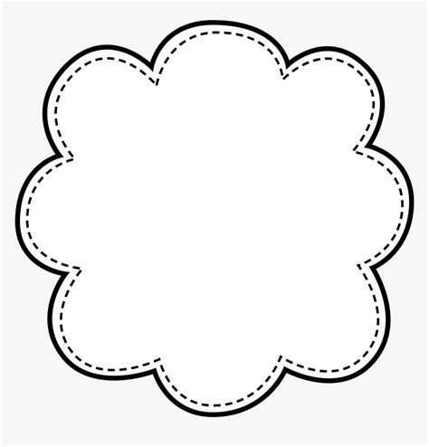 Shape Clipart Black And White, HD Png Download - kindpng