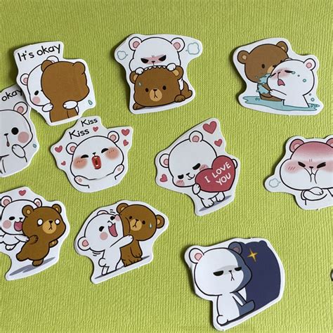 Kawaii Cute Stickers 45 Pieces Decorating Cardmaking | Etsy