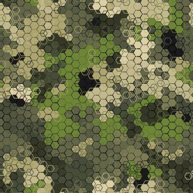 Hexagon Camouflage SVG - ClipArt Free Vectors