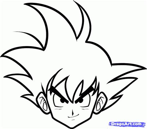 drawing dragon ball z - Clip Art Library