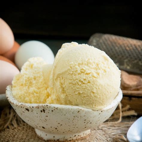 Eggnog Ice Cream (Low-Carb | Keto) - Simply So Healthy