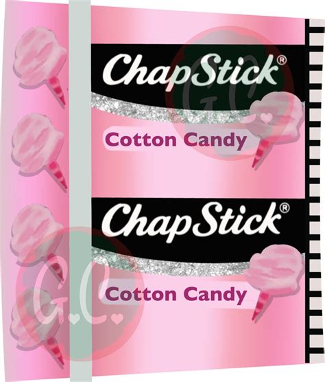 Chapstick Light Pink Cotton Candy Updated Both Tapered SKINNY and Straight 20oz Tumbler Wraps ...