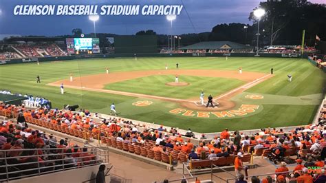 The Ultimate Guide to Clemson Baseball Stadium Capacity: Everything You Need to Know - Belvidere ...