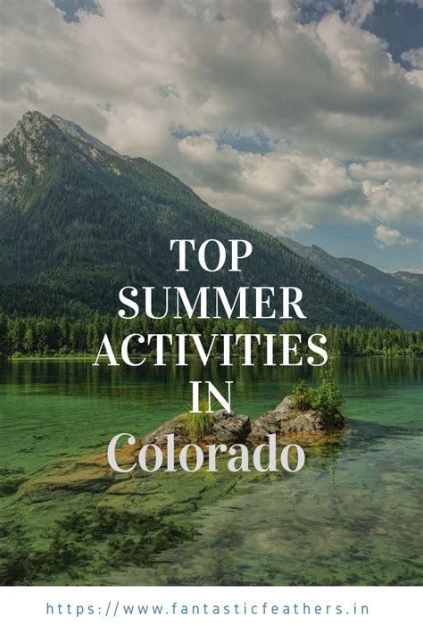 The top 5 summer activities in colorado – Artofit