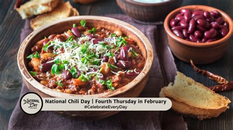 NATIONAL CHILI DAY | February 29, 2024 - National Day Calendar