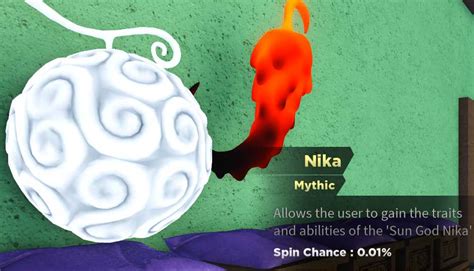 [Fruit Battlegrounds] Nika Fruit | 1435 Gems / Starter | Unverified Account