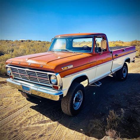 1969 Ford F250 Highboy Bumpside Two Tone 4x4 | Ford Daily Trucks