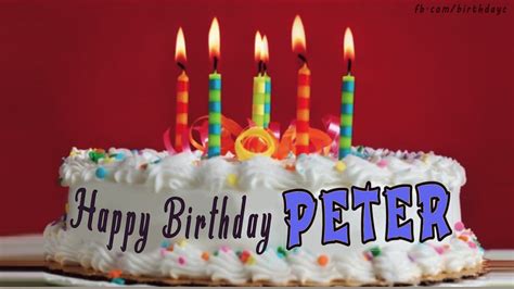 Happy Birthday PETER images, gif