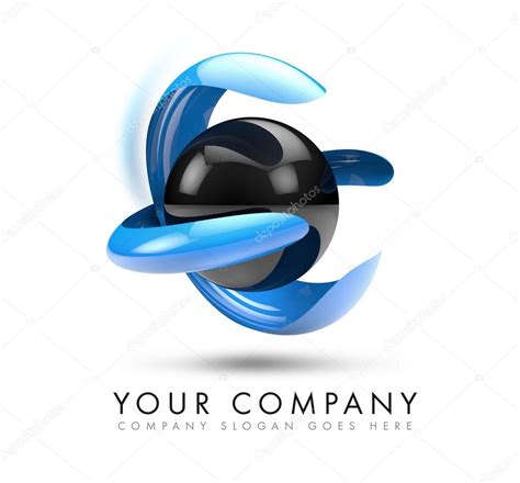 3D Logo Sphere — Stock Photo © twindesigner #61244221