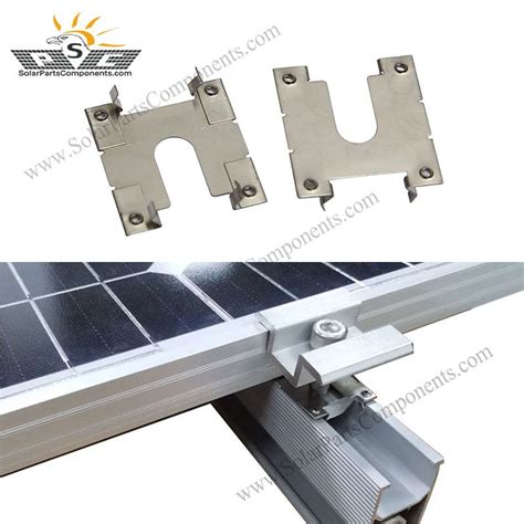 Solar panel grounding clips | Solar panels, Solar panel mounts, Solar kit