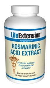 Rosmarinic Acid Extract (60 vegetarian capsules)* Life Extension 2024