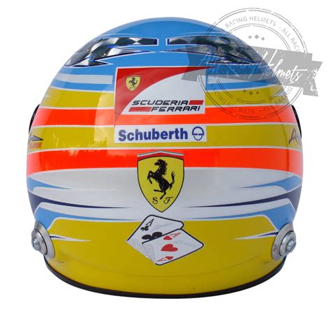 Fernando Alonso 2011 F1 Replica Helmet Scale 1:1 – All Racing Helmets