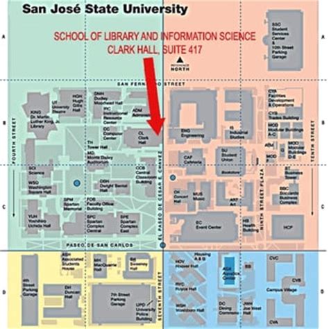 San Jose State Campus Map - Maps Model Online