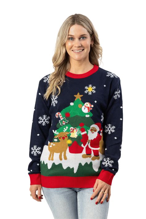 Women's Light Up Christmas Jumper | Christmas Jumpers AU – Christmas Jumpers NZ/AU