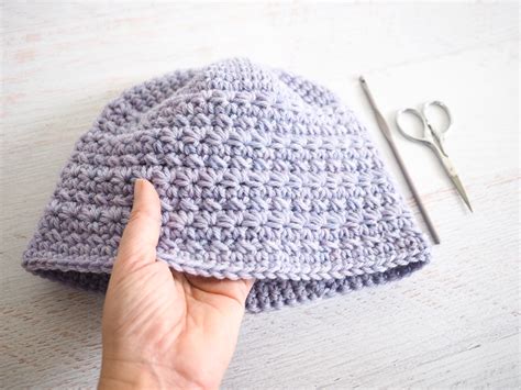 Kid's Star Stitch Hat Crochet Pattern - Cream Of The Crop Crochet