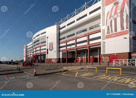 Entrance To Stoke City Football Stadium Editorial Photo - Image of stoke, league: 117464686