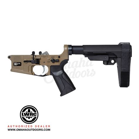 LWRC IC DI FDE Pistol Lower 300 Blackout - Omaha Outdoors