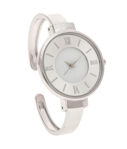 Beautiful Silver Cuff Watch – TheBraceletShoppe