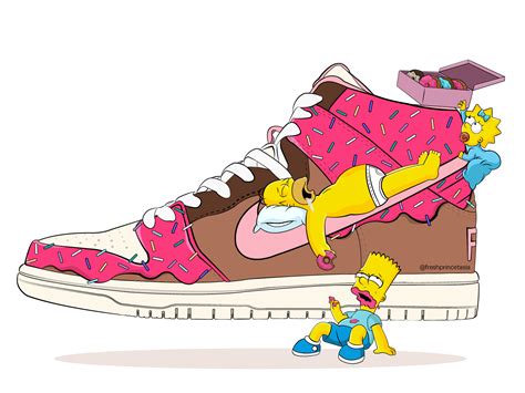 Slam Dunkin' Nike SB | Nike art, Nike cartoon, Nike wallpaper