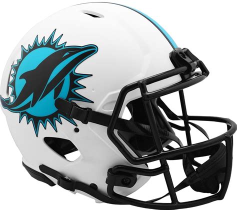 Riddell Miami Dolphins LUNAR Alternate Revolution Speed Authentic Football Helmet - Walmart.com