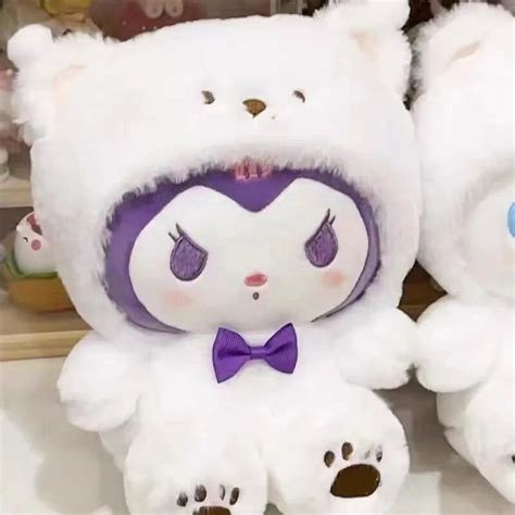 Hello Kitty Sanrio Plush Toy Cartoon Cinnamon Roll Kuromi Chapa Dog Plush Doll Cute Toy Children ...