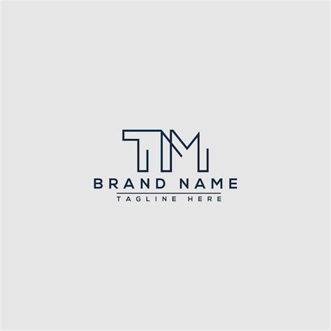 Premium Vector | TM Logo Design Template Vector Graphic Branding Element