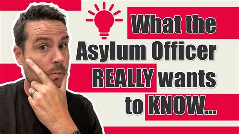 What the Officer Really Wants to Know at Your Asylum Interview - YouTube