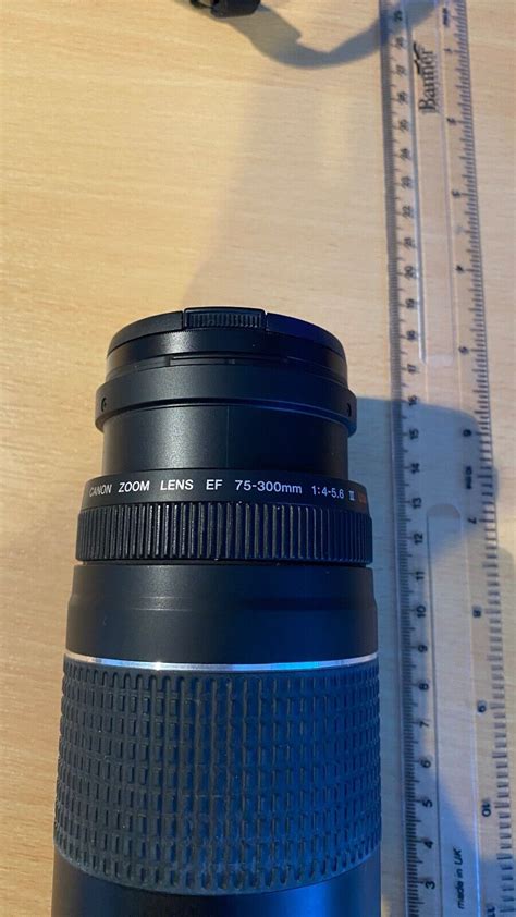 Canon EF 75-300mm f/4-5.6 iii USM zoom lens | eBay