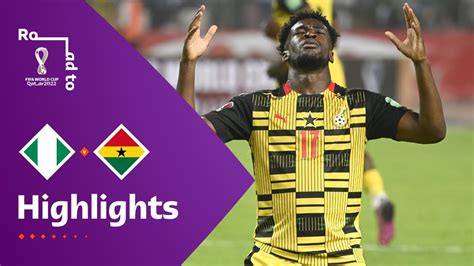 Nigeria v Ghana | FIFA World Cup Qatar 2022 Qualifier | Match Highlights - Win Big Sports