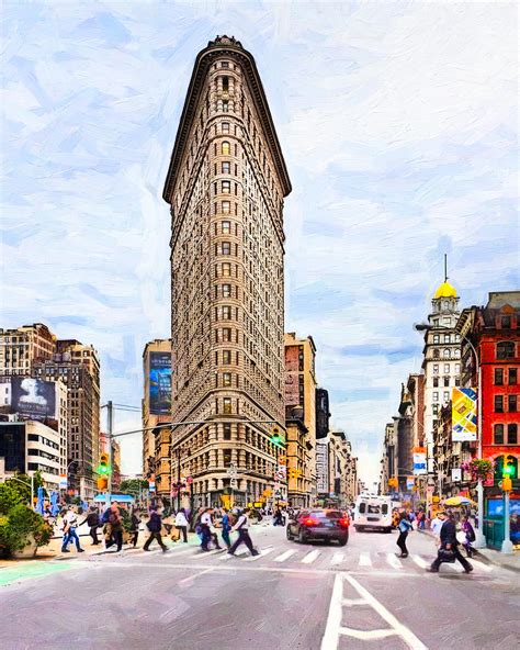 Iconic New York City Flatiron Building Photograph by Mark E Tisdale