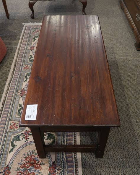 Rustic Pine Coffee Table | New England Home Furniture Consignment