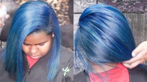 Aquarium Blue Transformation! On Curly Hair [Video] - https ...