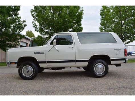 1984 Dodge Ramcharger for Sale | ClassicCars.com | CC-882124