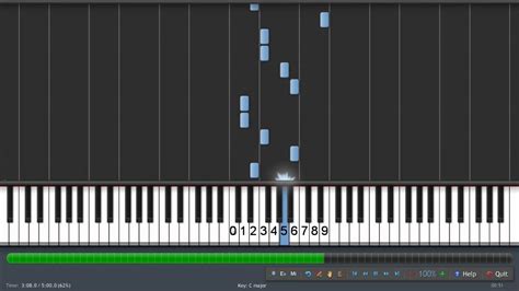 The sound of phi (base 10 in major scale) - YouTube