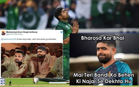 "Babar Azam ke hi full maje hai"- Top 10 funny memes after Babar Azam's private chats and videos ...