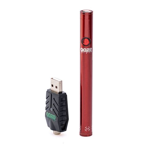 Shop Ooze Slim Twist Pen 2.0 Vape Battery – Ruby Red Online | CannaBuddy