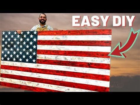 Built a GIANT American Flag from Wood as a surprise for my FIL : r/maker