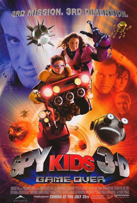 Spy Kids 3-D: Game Over Movie Posters From Movie Poster Shop