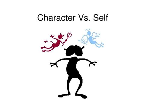 PPT - Character Vs. Self PowerPoint Presentation, free download - ID:8749215