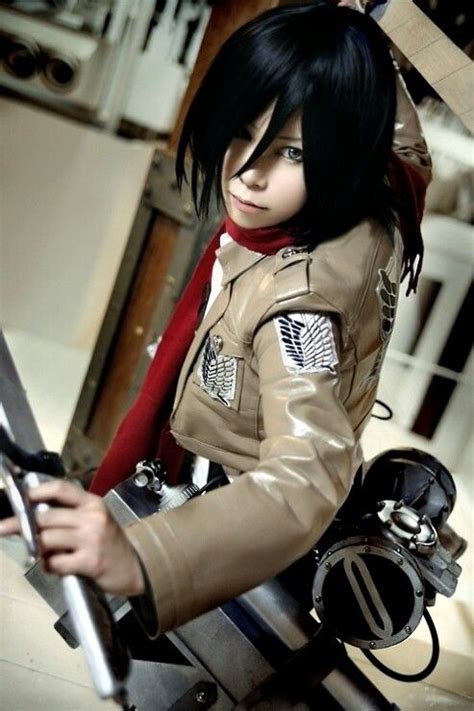 Attack on titan cosplay- Mikasa | Cosplay, Cosplay mikasa, Attack on titan cosplay mikasa