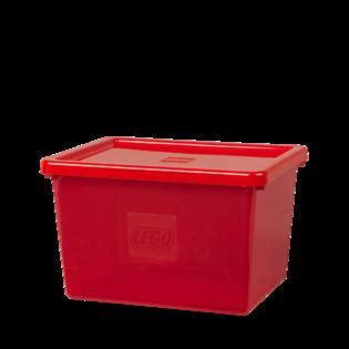 LEGO Large Storage Bin with Lid Red