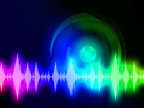 Free photo: Sound Wave Background Means Energy Graphic Or Beats ...