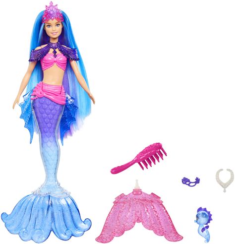 Barbie: Mermaid Power - Malibu Mermaid Doll with Pet and Accessories - Barbie Movies Photo ...